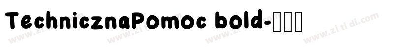 TechnicznaPomoc bold字体转换